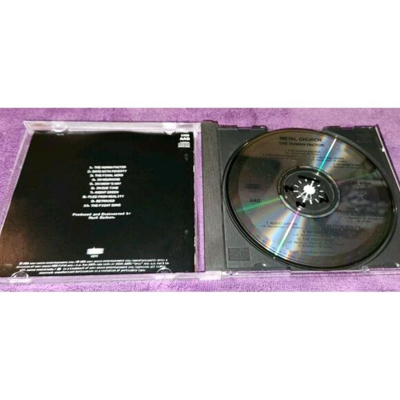 The Human Factor by METAL CHURCH (CD, Mar-1991, Epic) - Picture 4 of 7
